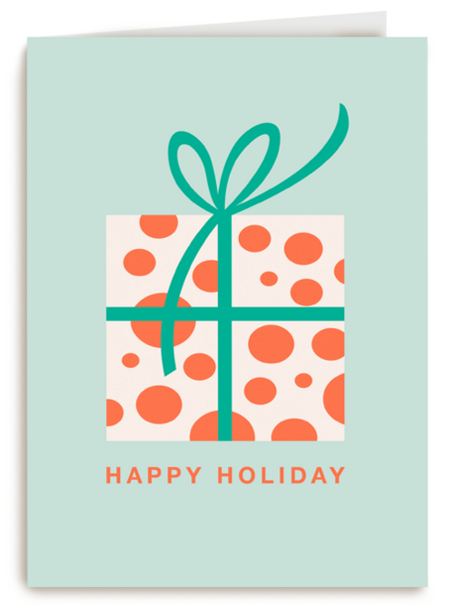 happy Holidays Kerstcadeau