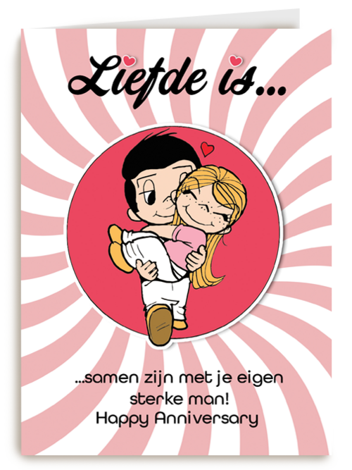 Liefde is sterke man