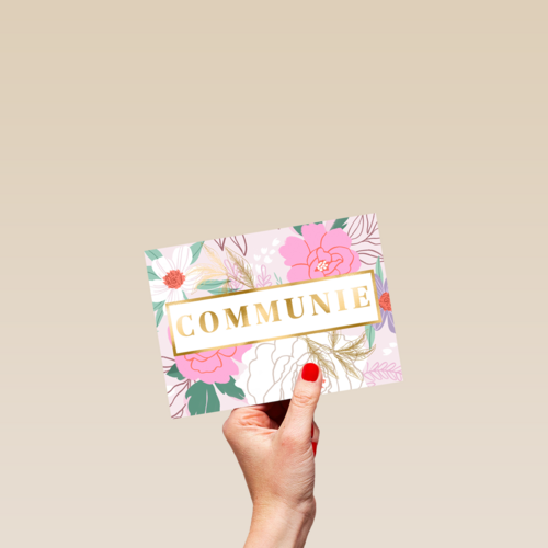 Botanische kaart communie
