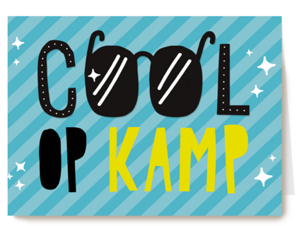 cool op kamp zonnebril