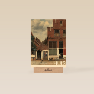 studio art kaart van schilderij johannes vermeer een nieuw huis