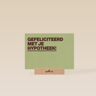 nieuwe woning kaart andc gefeliciteerd met je hypotheek