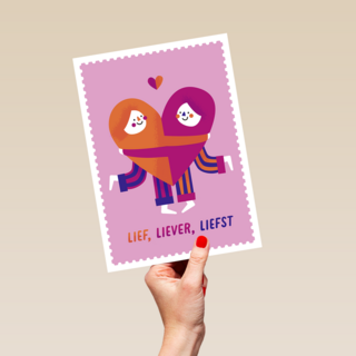 Kinderpostzegels Lief Liever Liefste