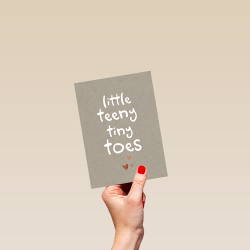 little teeny tiny toes