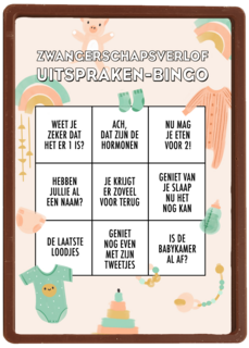 Zwangerschapsverlof uitspraken bingo
