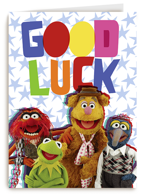 Kaart | Hallmark | Compliment | The Muppets Good Luck