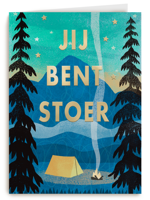 Op kamp jij bent stoer