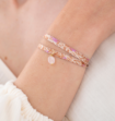 A Beautiful Story Liefde Rozenkwarts Armbandje