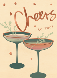 cheers to you with cocktails