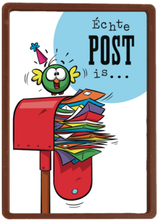 funny mail echte post is