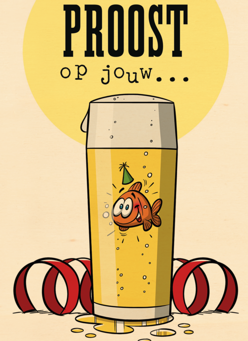 funny mail proost op jouw verjaardag