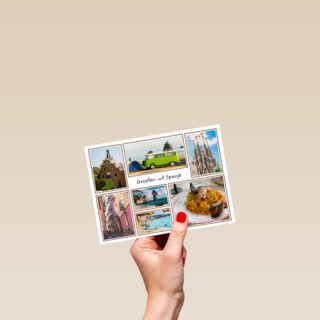 Groeten uit fotocollage