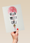 geboorte dochter hello pretty girl