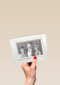 fotokaart liggend fotolijst blanco