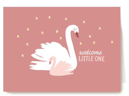 geboorte dochter zwaan welcome little one