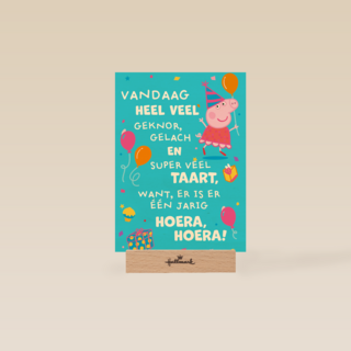 Peppa Pig Hoera Hoera