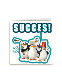 Penguins Succes kaart