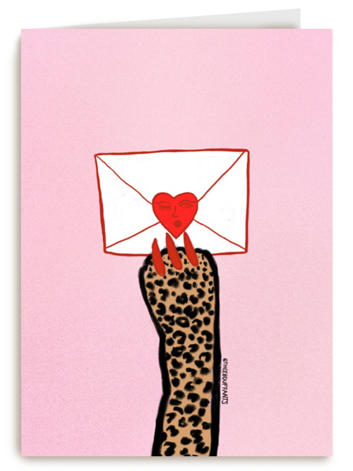 Envelop met liefde Bouffants and Broken Hearts