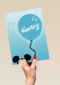 Mickey Mouse verjaardagskaart hooray