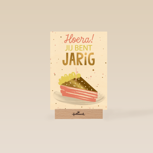 hoera taart jij bent jarig