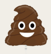 Ballon Emoji Poop Bruin