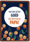 vaderdag kaart kersverse papa