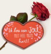 Chocolade Hart Ik Hou Van Jou