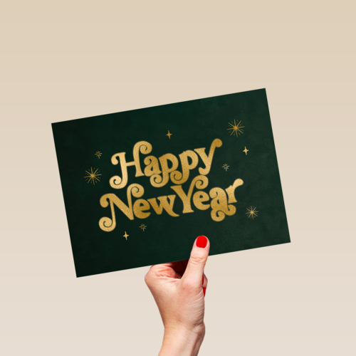golden happy new year