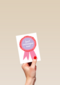 Bedankt kaart thuiswerken best collegue ever roze