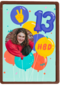 HBD 13 jaar fotokaart