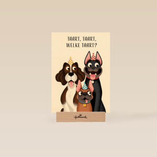 Verjaardagskaart Grappig Taart taart welke taart Folio