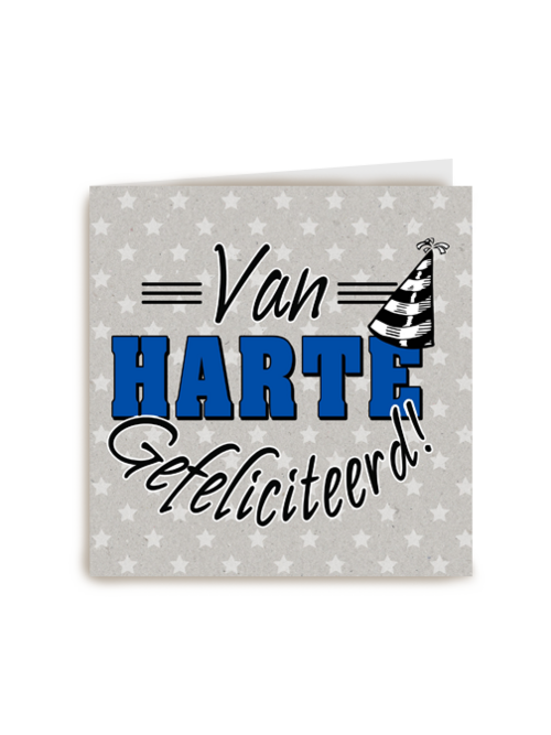 Verjaardagskaart Hallmark | Van Harte Gefeliciteerd Feesthoedje