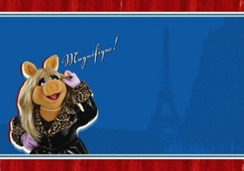 miss piggy in parijs