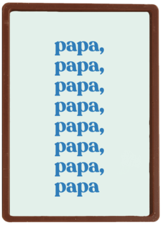vaderdag kaart andc papa papa