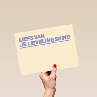 Liefs van je lievelingskind andc