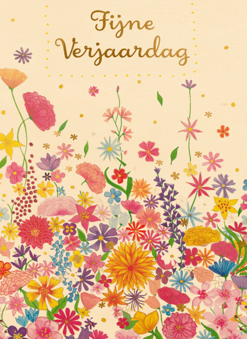 verjaardag kaart klassiek fijne verjaardag turnowsky