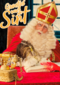 Sinterklaaskaart Groetjes van Sint
