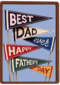 Best dad ever happy fathers day flags