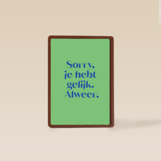 andC sorry je hebt gelijk