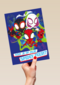 Uitnodiging Spidey feestje