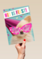 het is feest met hond met bril en hoed