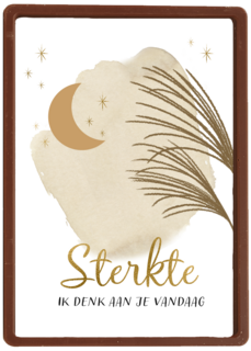 condoleancekaart ik denk aan je vandaag