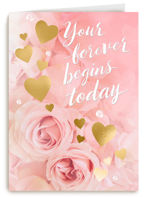 Your forever begins today flowers