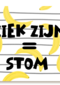 Beterschapskaart ziek zijn is stom