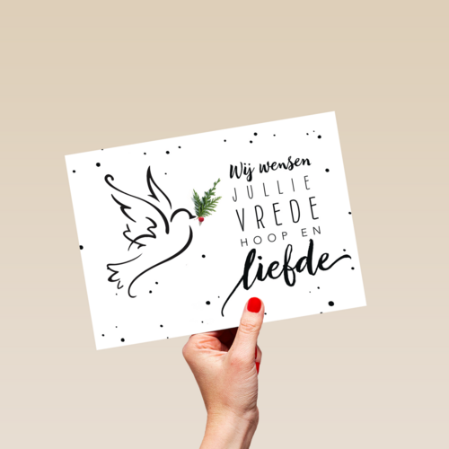 vredesduif kerst