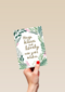 nieuwjaarskaart hugs kisses and lovely new year wishes
