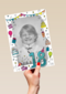 fotokaart 18 jaar geworden
