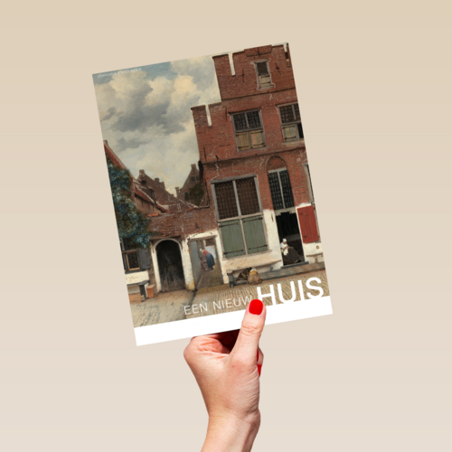 studio art kaart van schilderij johannes vermeer een nieuw huis