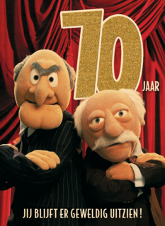 verjaardag leeftijden muppets 70 jaar