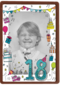 fotokaart 18 jaar geworden